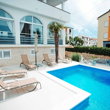 Apartments Sun Dance With Heated Pool Novalja Exterior foto